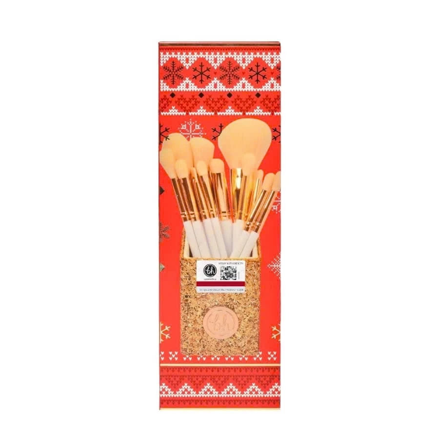 Bộ Cọ Trang Điểm 12 Cây BH COSMETICS There's Snowbody Like You BHBO33